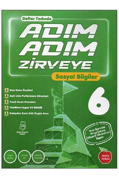 Fenomen Yayıncılık Newton Yayınları 6. Sınıf Adım Adım Zirveye Sosyal Bilgiler
