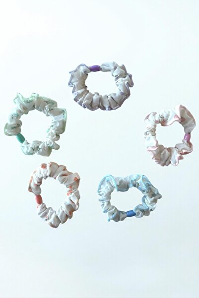 TAKIŞTIR Set of 5 Mixed Color Rubber Buckles