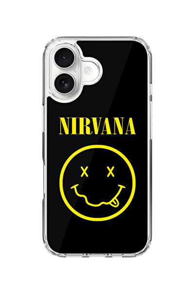 Stylizedd جراب MagSafe كلاسيكي شفاف لهاتف iPhone 17، جراب هجين ناعم مرن شفاف - Nirvana