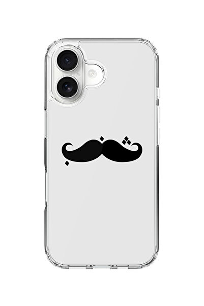 Stylizedd جراب ماج سيف كلاسيكي شفاف لهاتف آيفون 17، جراب هجين ناعم مرن شفاف - شنب