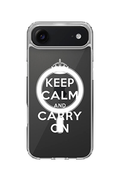 Stylizedd جراب MagSafe كلاسيكي شفاف لهاتف iPhone Air، غطاء شفاف ناعم هجين - ح...