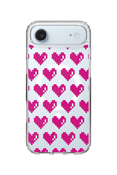 Stylizedd جراب MagSafe كلاسيكي شفاف لهاتف iPhone Air، غطاء شفاف ناعم هجين - P...