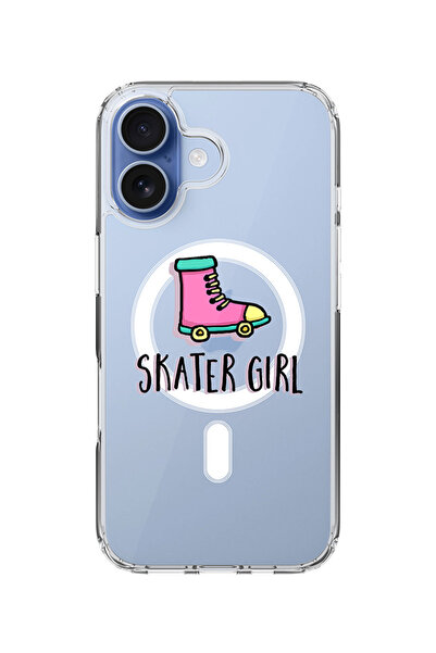 Stylizedd جراب MagSafe كلاسيكي شفاف لهاتف iPhone 17، جراب هجين ناعم مرن شفاف ...