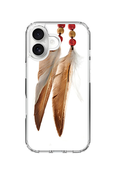 Stylizedd جراب MagSafe كلاسيكي شفاف لهاتف iPhone 17، غطاء شفاف هجين - طباعة ك...