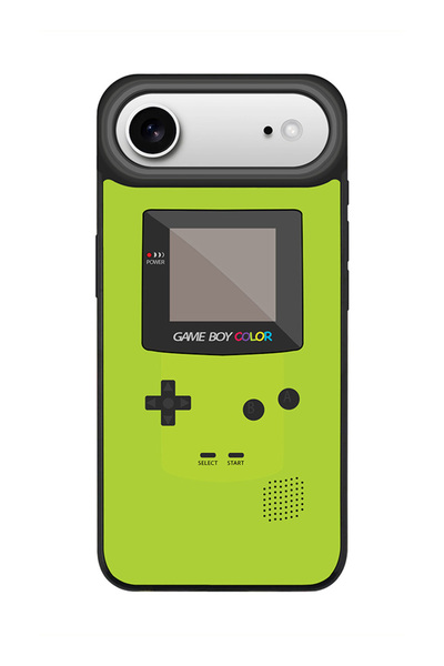 Stylizedd جراب iPhone Air، [متوافق مع MagSafe] جراب هاتف مغناطيسي رفيع - لون Gameboy - أخضر