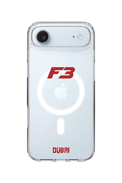 Stylizedd جراب MagSafe كلاسيكي شفاف لهاتف iPhone Air، غطاء شفاف ناعم هجين - F...