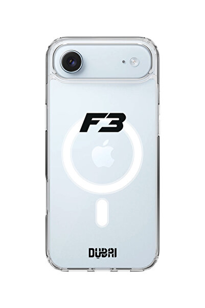 Stylizedd جراب MagSafe كلاسيكي شفاف لهاتف iPhone Air، غطاء شفاف ناعم هجين - F...