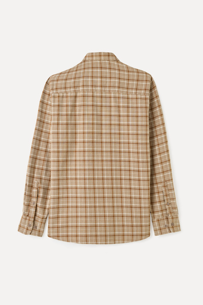 Mudo REGULAR FIT UZUN KOLLU EKOSELİ GÖMLEK