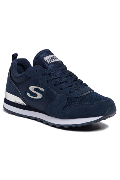 SKECHERS Women's Retro Navy Memory Foam Sneakers - EU 38