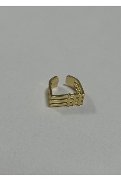 KİLİGİSTANBUL Ring with Stripes (Size Adjustable)