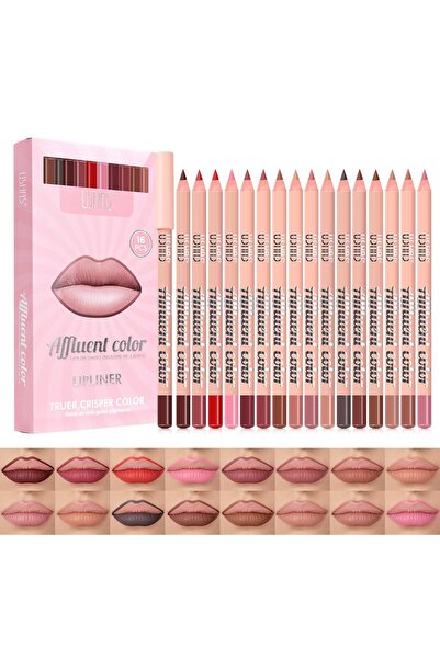 Ushas Cosmetics Комплект от 16 молива за устни, USHAS Affluent