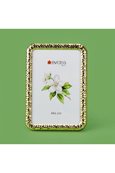 Evidea Deco Siena Metal Fotoğraf Çerçevesi - Gold - 10x15 cm