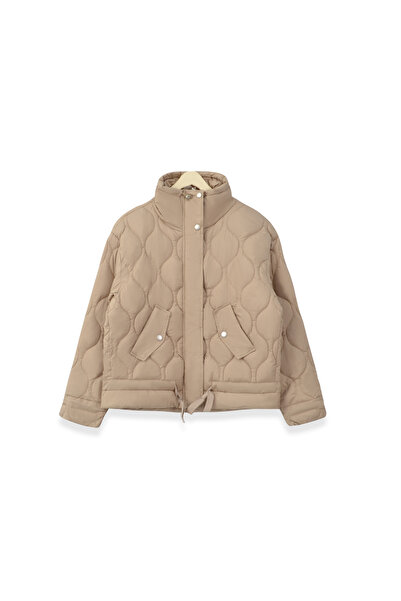 SETTY KOOP Women's Quilted Puffer High Neck Stand Collar Windproff Jacket – geacă de iarnă pentru femei