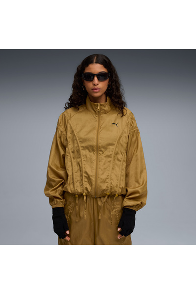 Puma Dare To Oversized Woven Kadın Sarı Ceket