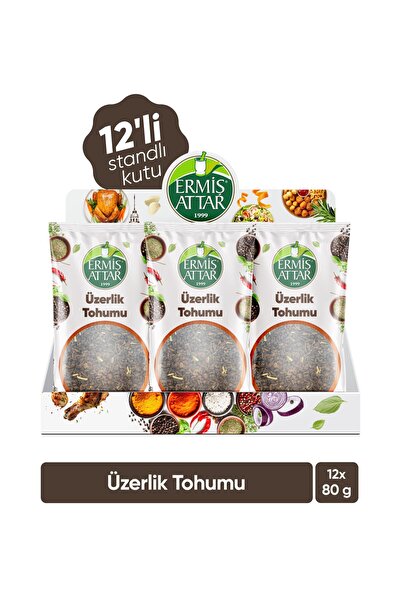 Üzerlik Tohumu 80 Gram 12'li Display standlı kutuda