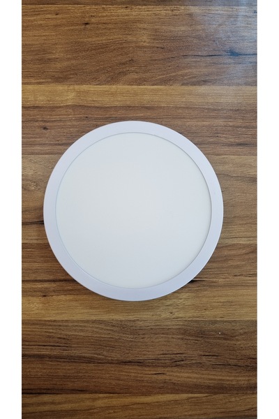 Ferled 18W Yuvarlak Led Panel Sıva Üstü Gün Işığı 3500K