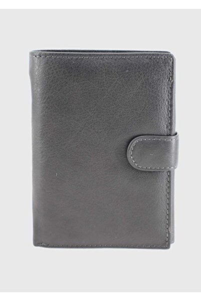 HASSION Men's Wallet, Genuine Leather, Hassion, E60277, Gray