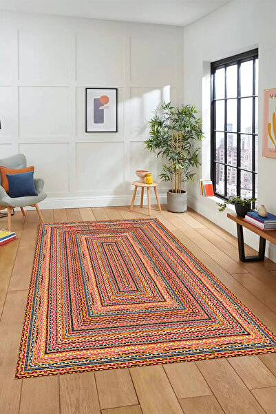 GECE HOME DİJİTAL BASKILI Kaymaz Taban Yıkanabilir Modern Mutfak Halısı Salon...