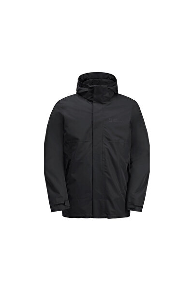 Jack Wolfskin Luntal 3in1 Jkt m Men's Outdoor Coat 1116251 -6000 Black