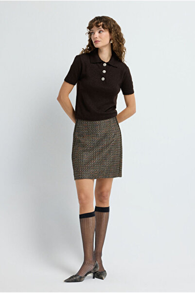 adL Erkek Yaka Triko Kazak