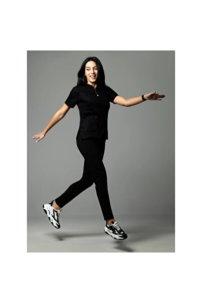 OEM Costum medical EMMA PREMIUM pentru femei, negru