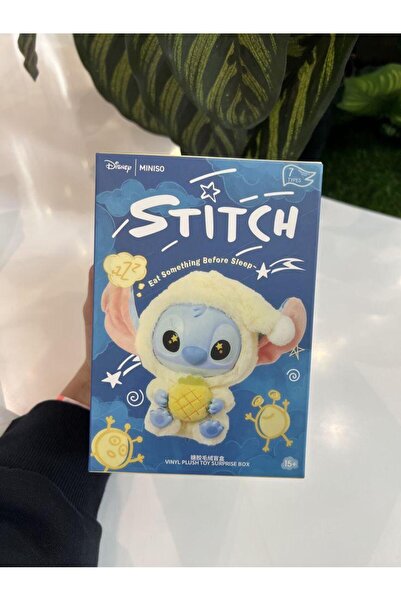 Genel Markalar 1 adet stitch labubu kapalı kutu rasgele figür