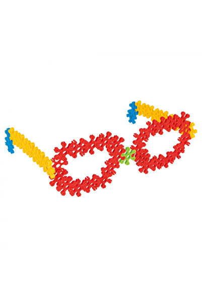 PİLSAN Set of 320 Star Blocks Multicolor building pieces