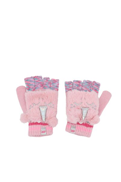 SKECHERS Kids' Unicorn Magic Multicolor Flip Top Knitted Gloves