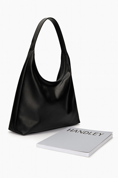 Handley Elegant Shopper Suni Deri Omuz Çantası