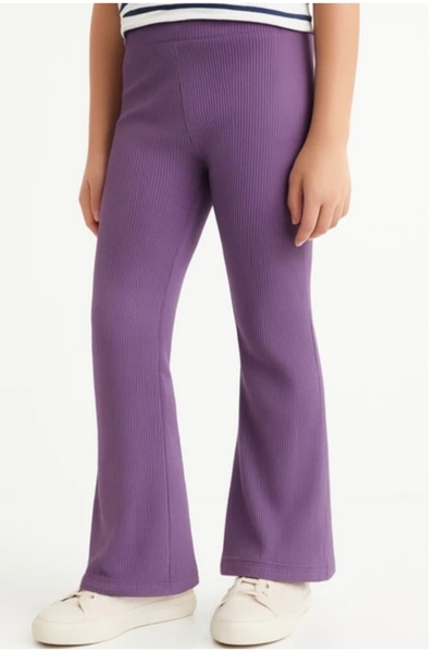 MİNOLES KIDS KIZ ÇOCUK FİTİLLİ İSPANYOL PAÇA PANTOLON TAYT