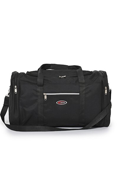 OEM Travel bag, ORMI, separate compartment design, black, 63x25x30cm