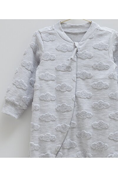 Caramell 1 Tog Baby Children's Sleeping Bag with Cloud Pattern