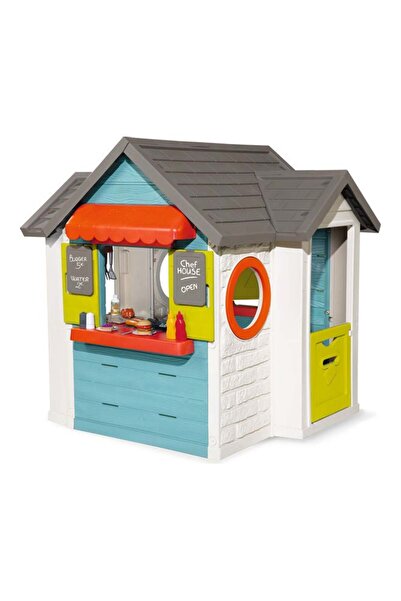 Smoby Kids Chef Playhouse & Kitchen 1.4M Tall – Pretend Cooking Playset with 37 Accessories