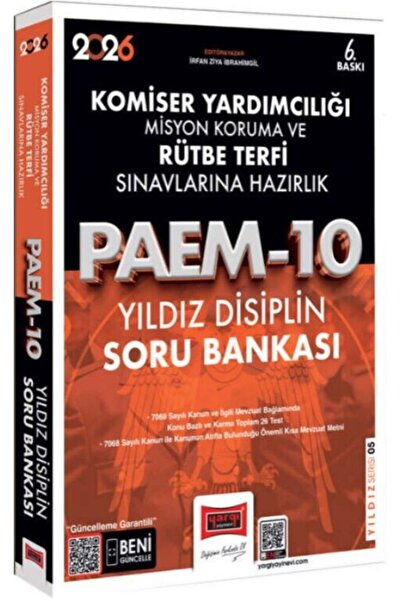 Yargı Yayınları Yargı 2026 PAEM Komiser Yardımcılığı Misyon Koruma ve Rütbe T...