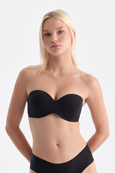 Eros Black Alıce Strapless Bra