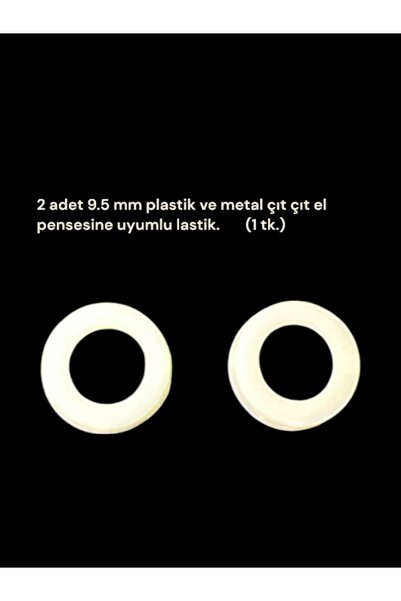 Deepdwell 2 adet 9.5 mm plastik ve metal çıt çıt takma el pensesine uyumlu la...