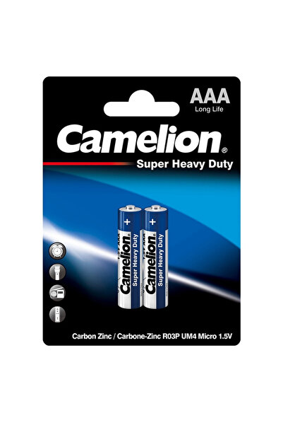CAMELİON بطارية AAA فائقة التحمل 1.5 فولت - قطعتان