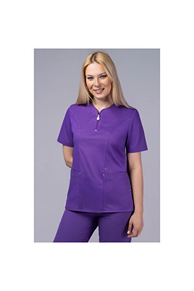 OEM Costum medical EMMA PREMIUM pentru femei, violet închis