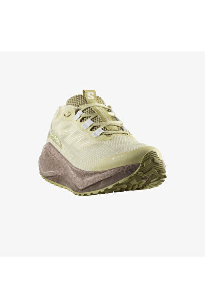 Salomon Aero Blaze 3 Gravel Gore Tex Kadın Yeşil Koşu Ayakkabısı