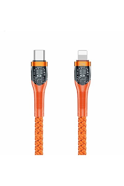 Timebox Charging and Data Transfer Cable Fast Charge 27W 1.3m USB-C to Lightning Compatible with iPhon