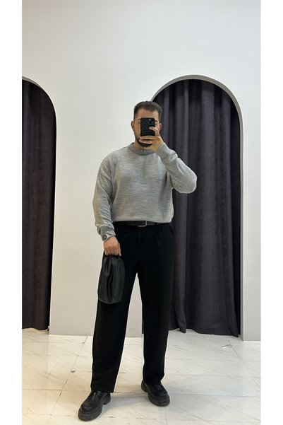 MERVENS Basic Crew Neck Knitwear