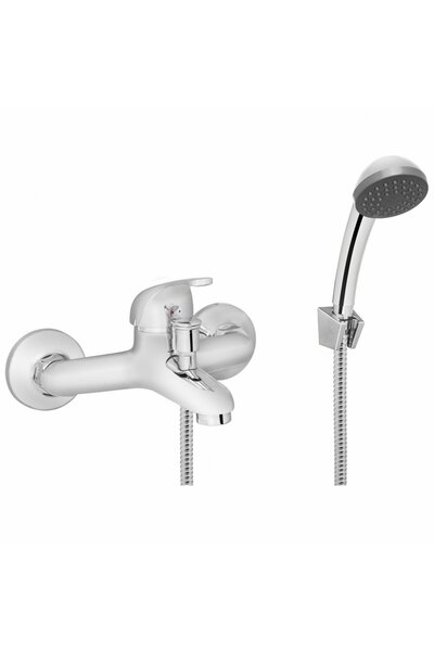 Other Baterie cadă Invena cu set de duș Mitris, crom