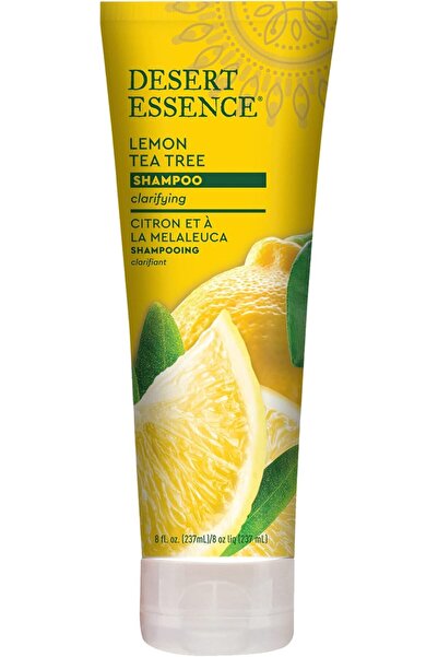 Desert Essence Lemon Tea Tree Shampoo - 8 fl oz - Removes Excess Oil - Strengthens & Protects