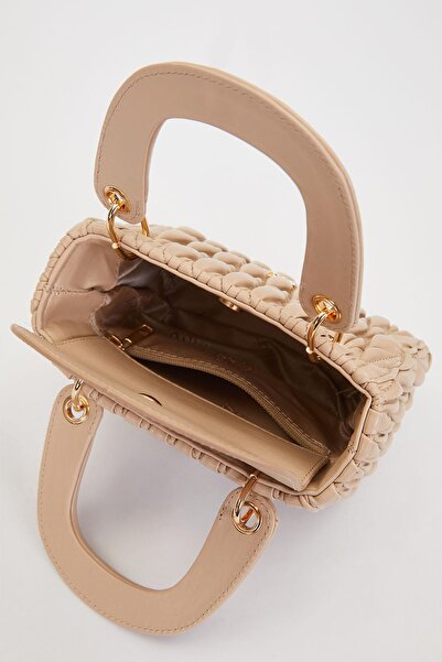 Levidor Mink Embossed Patterned Handbag