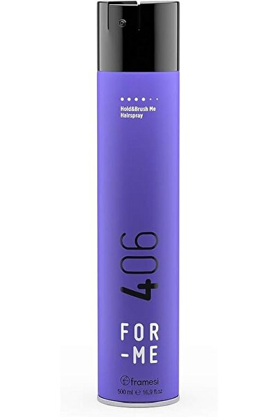 FRAMESİ FOR-ME 406 HOLD & BRUSH ME HAIR SPRAY 500MLX1
