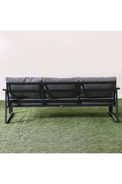 Danube Home Roma 5-Seater Outdoor Sofa Set - Includes 3-Seater, 2 Single Seats & Coffee Table, 2-Year Warranty