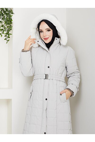 ESLEMNUR Nova fabric puffy jacket 100cm