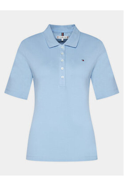 Tommy Hilfiger Women's Polo WW0WW37820 Blue