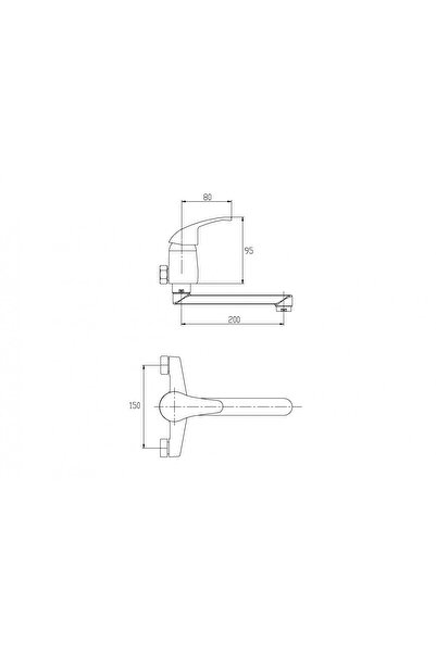 Other Baterie chiuvetă Invena Mitris cromată