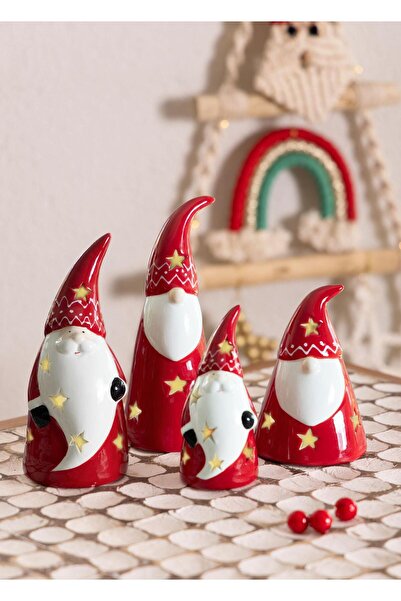 The Mia Dekoratif Tealight Yılbaşı Süsü Şanş Cücesi 8x8x11